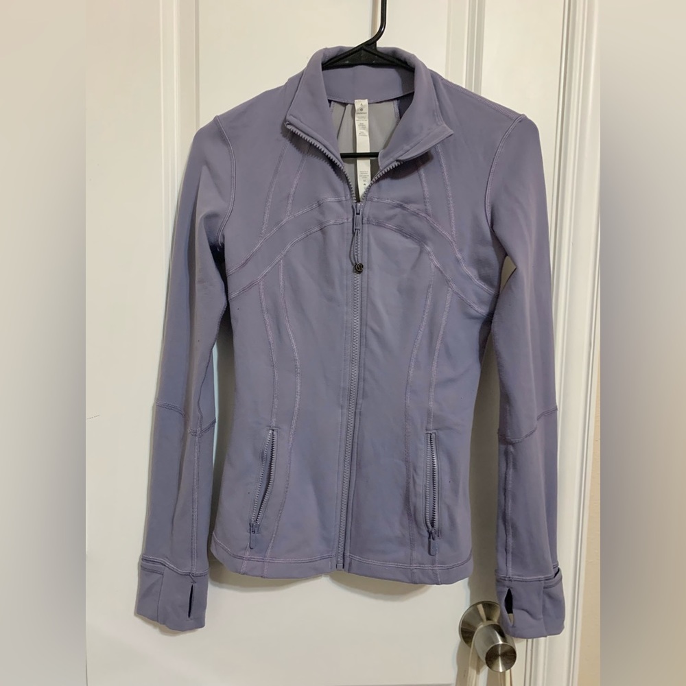 Lululemon Define Jacket *Luon size 4 in Lilac Stone